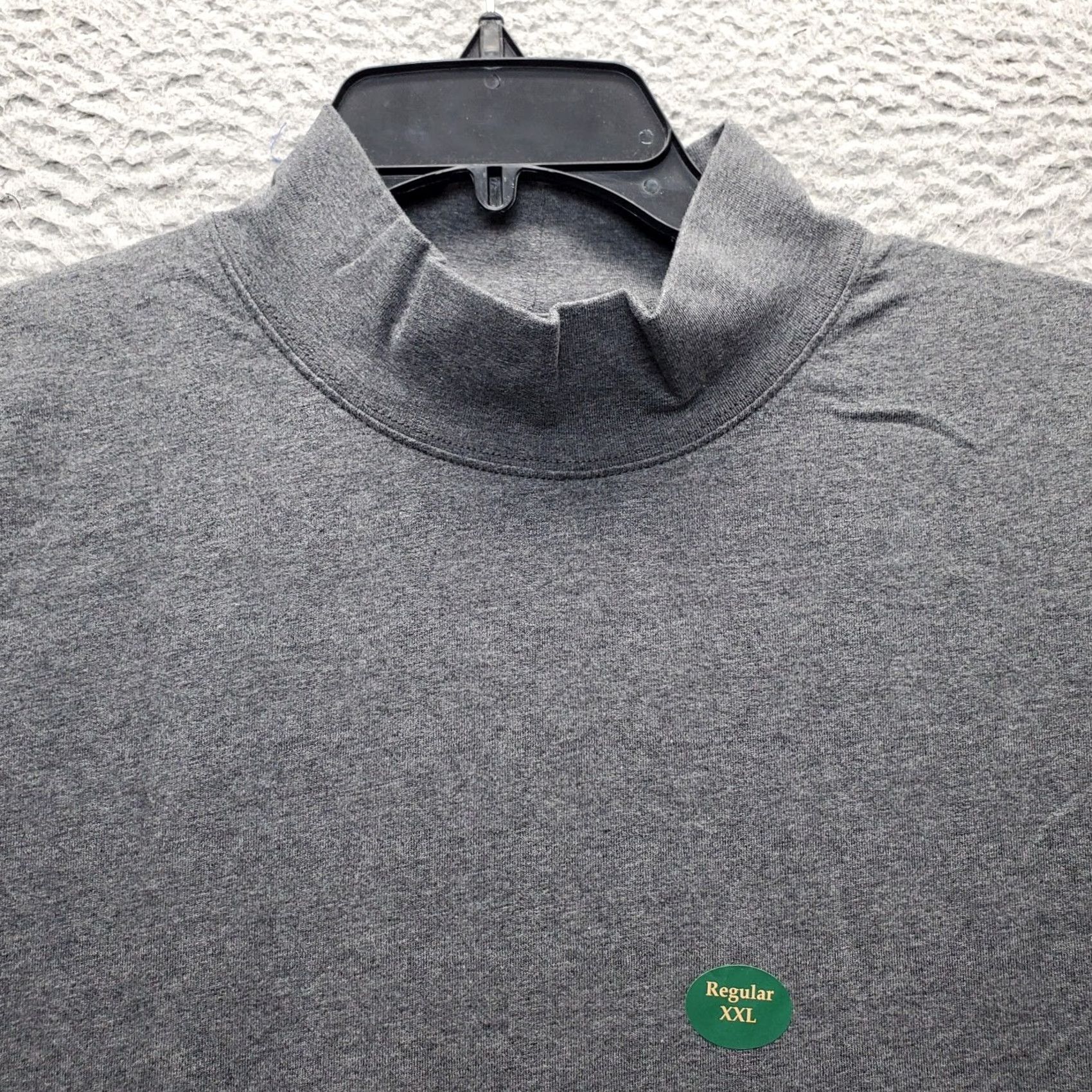 Vintage L.L. Bean Mens XXL Gray Traditional Fit Raglan Sleeve Turtleneck Pullover Shirt Size US XXL / EU 58 / 5 - 8 Thumbnail