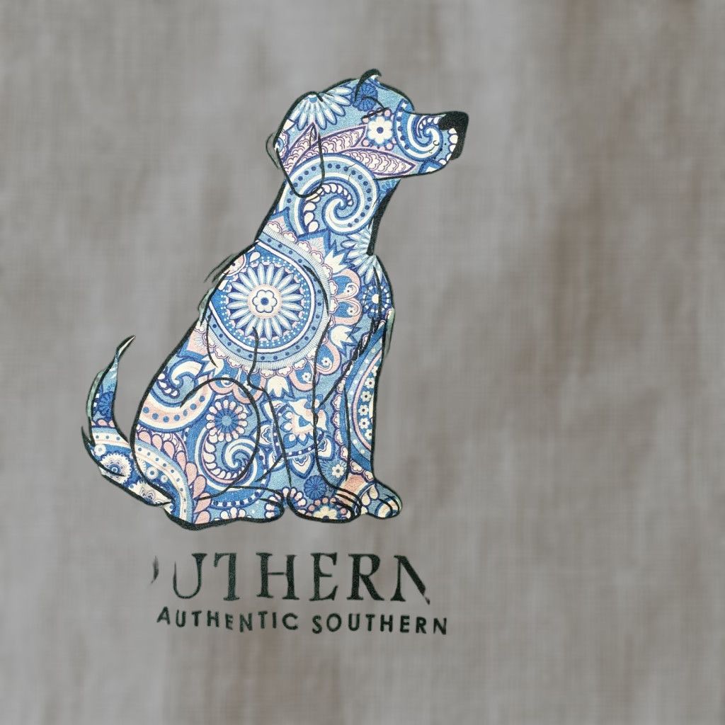 Vintage VINTAGE Better with a Dog Shirt Adult Womens M Blue Dog Nautical 90s/Party Womens Shirt M Regular Cotton Polyester Size M / US 6-8 / IT 42-44 - 1 Thumbnail