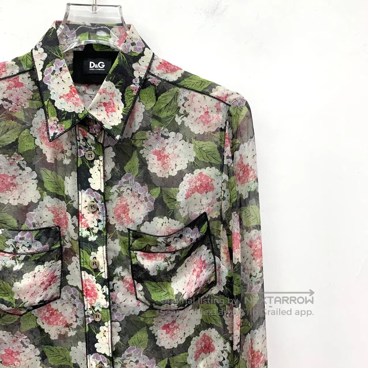 Dolce & Gabbana Dolce Gabbana Multicolor Floral Printed Silk Notched Lapel Size XS / US 0-2 / IT 36-38 - 3 Thumbnail