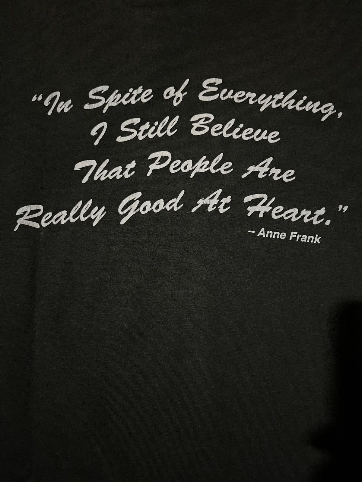 Vintage Sick🔥 Vintage Anne Frank Trash & Faded Tee Size US L / EU 52-54 / 3 - 7 Thumbnail