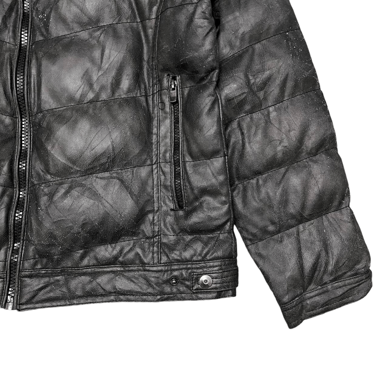 Japanese Brand Vintage Create Barefoot Fur Puffer Synthetic LeatherJacket Size US L / EU 52-54 / 3 - 4 Thumbnail