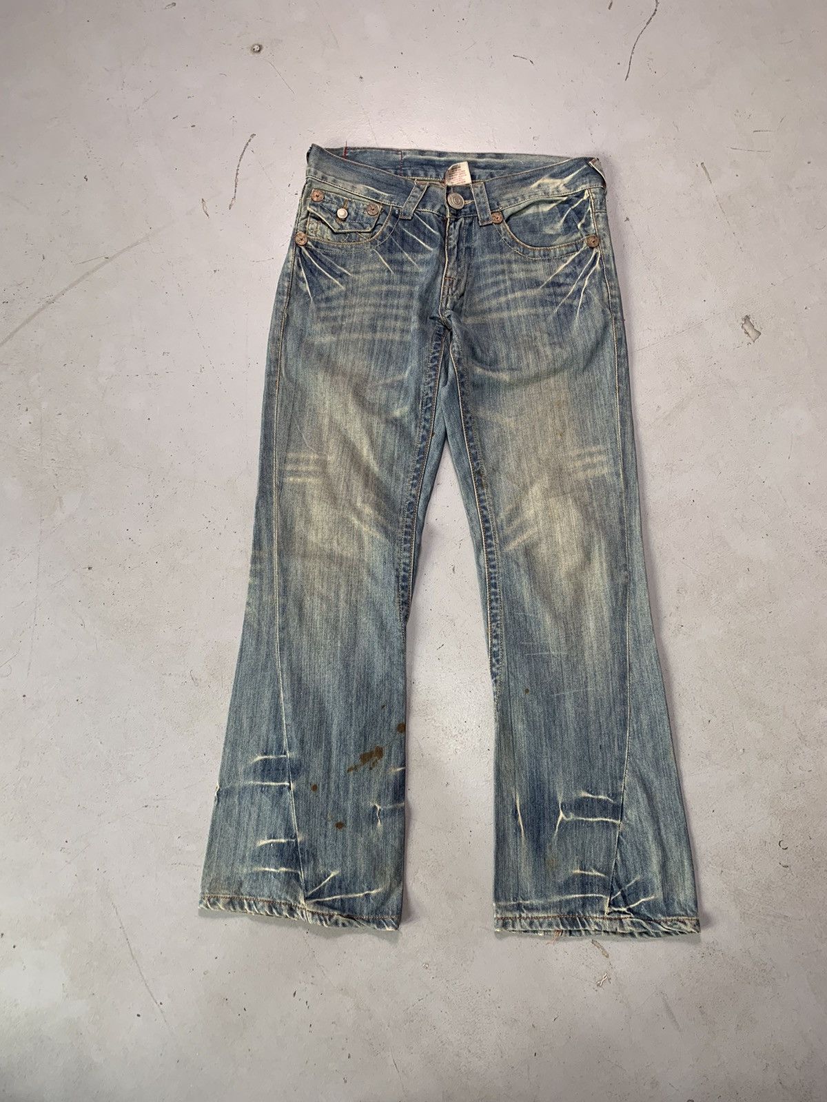 True Religion Vintage true religion amazing embroidered pocket billy denim Size US 30 / EU 46 - 2 Thumbnail