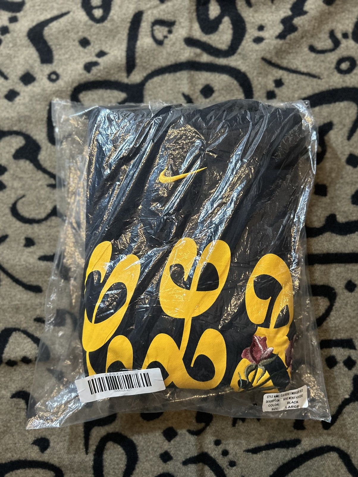 Drake × Nike Nike X Drake CLB Rose Embroidered Hoodie Size US L / EU 52-54 / 3 - 1 Thumbnail