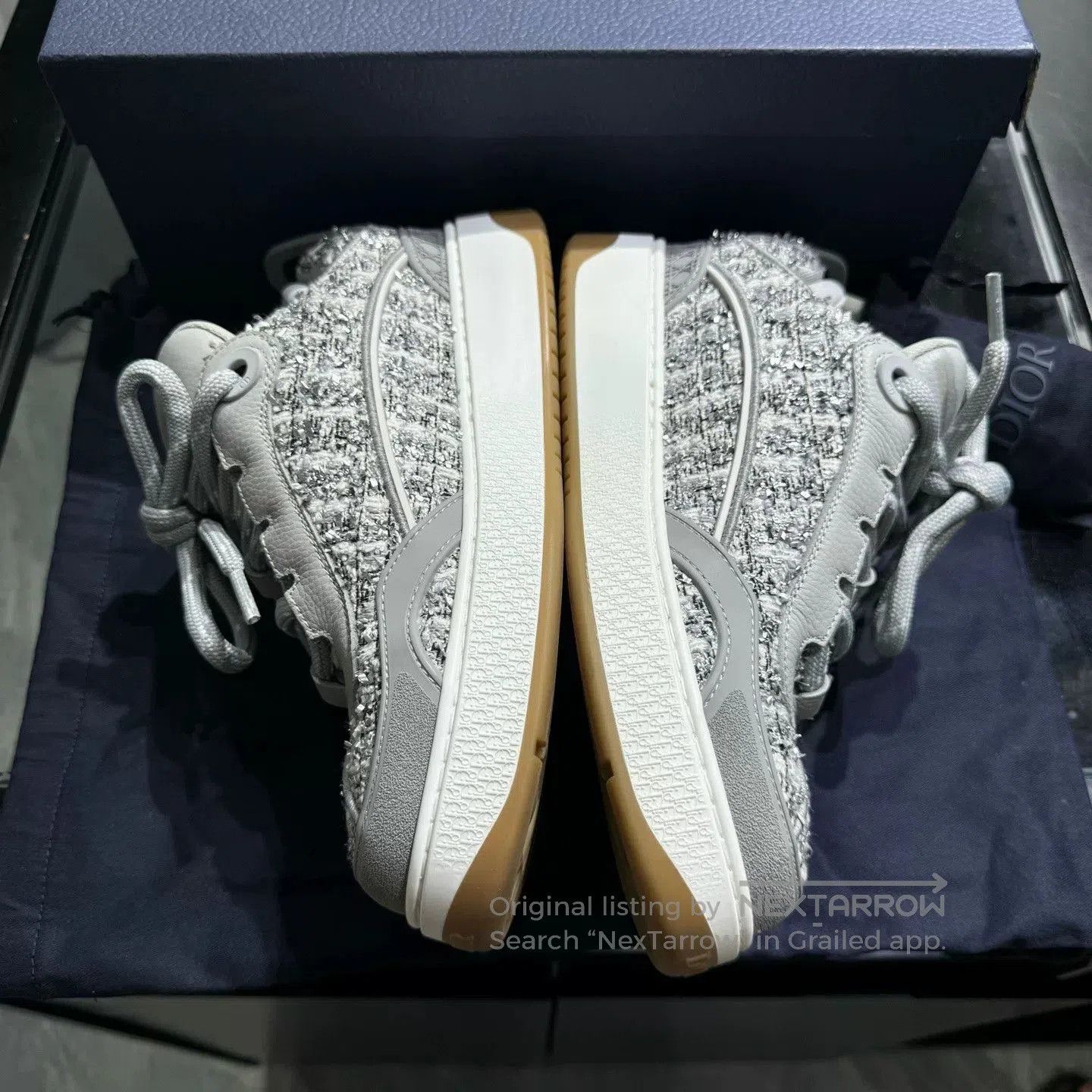 Dior Dior B9S Limited Edition Weave Sneakers. Size US 8 / EU 41 - 3 Thumbnail