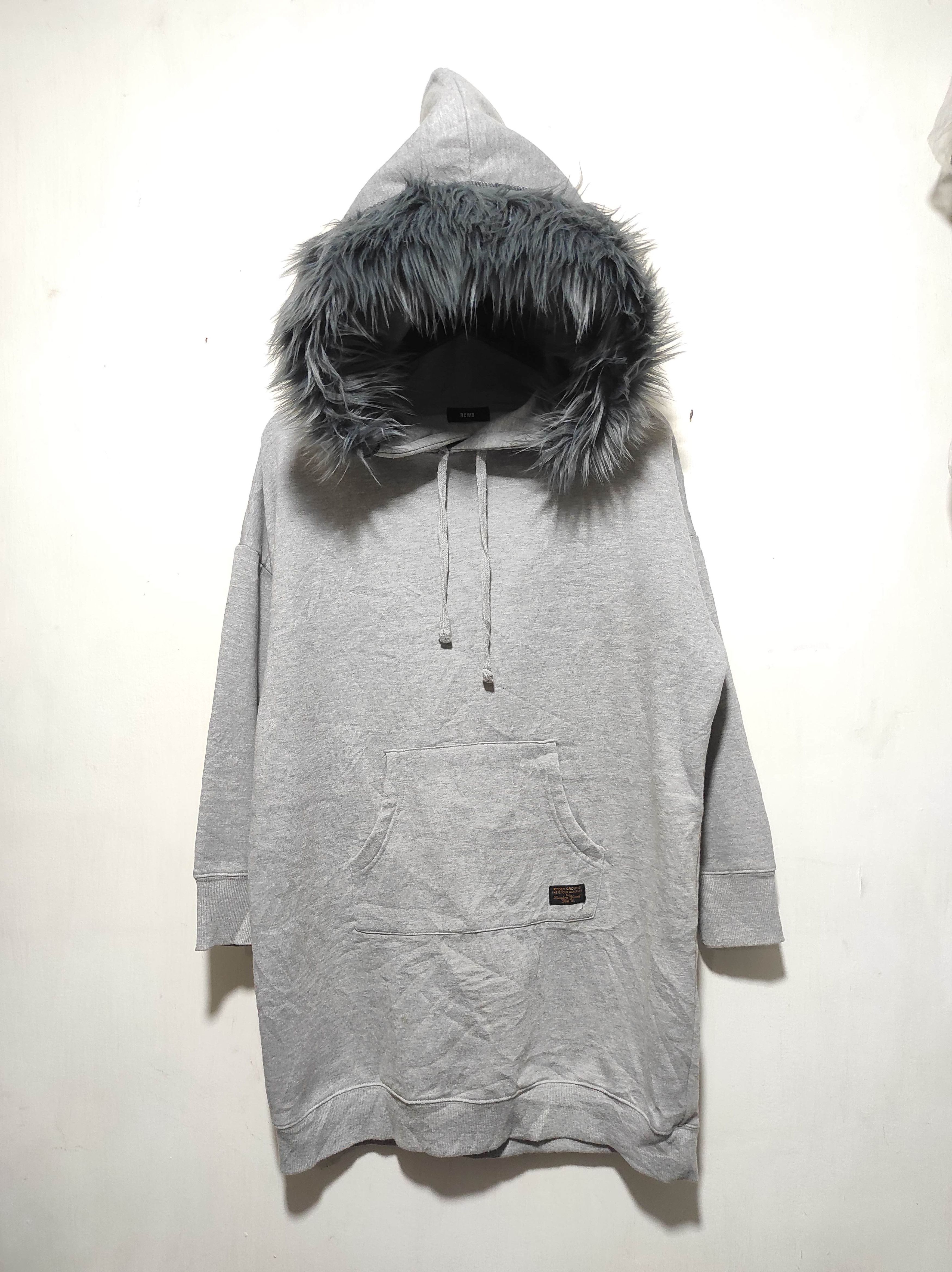 If Six Was Nine RCWB Rodeo Crown Fur long Hoodie Ifsixwasnine Lgb Style Size L / US 10 / IT 46 - 3 Thumbnail
