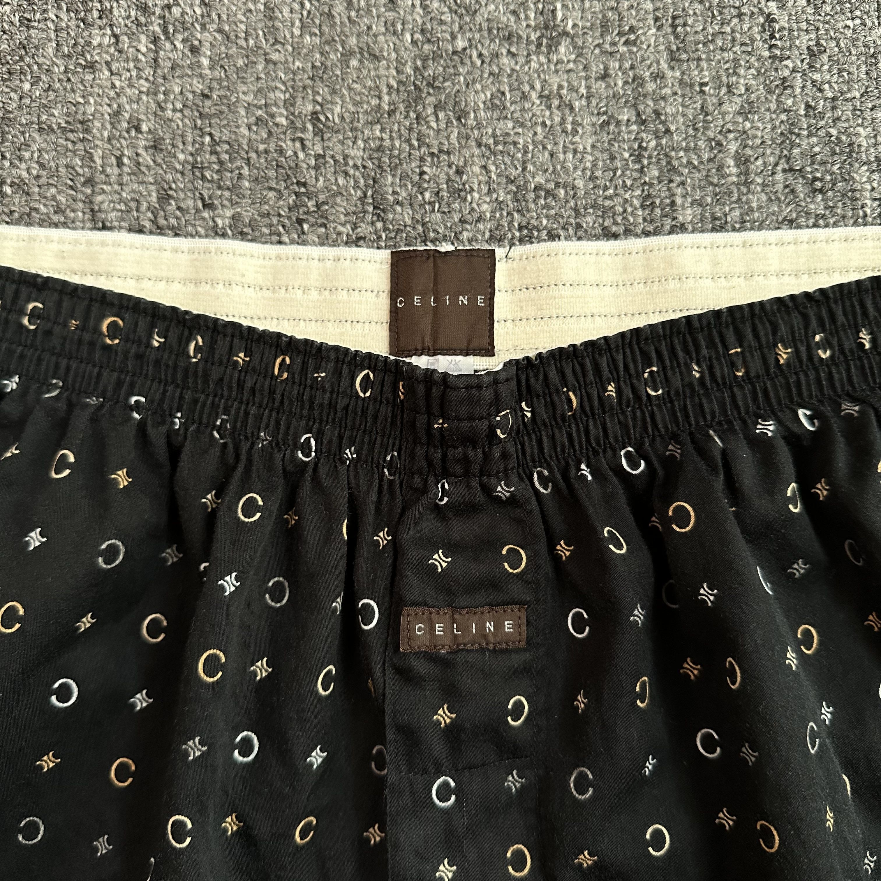 Celine Vintage Celine Boxers Underwear Size US 31 - 2 Thumbnail