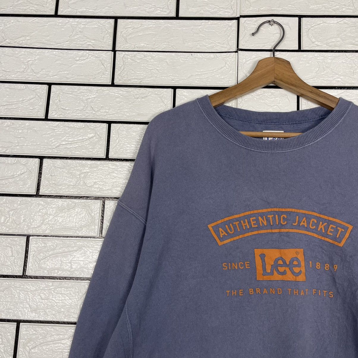 Lee Lee Big Logo Crewneck Sweatshirt Size US M / EU 48-50 / 2 - 6 Thumbnail