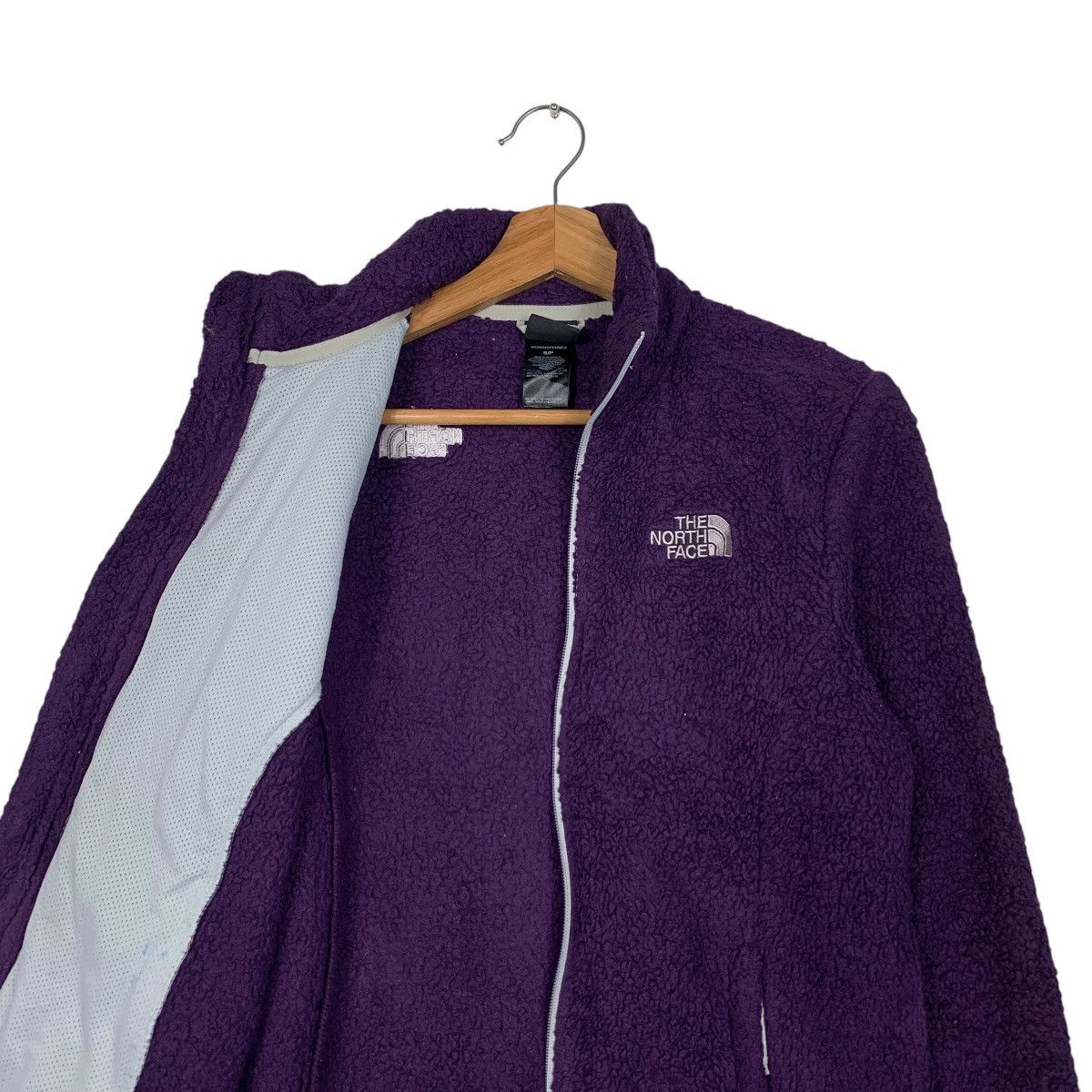 The North Face THE NORTH FACE Embroidery Logo Purple Fleece #1850-C80 Size S / US 4 / IT 40 - 10 Thumbnail