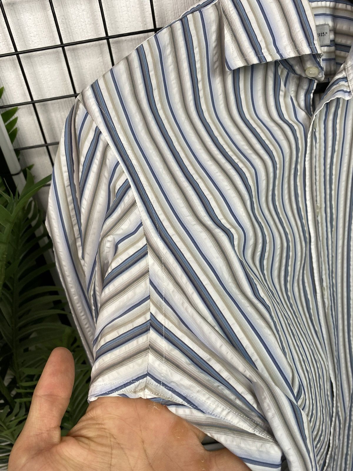 Etro Etro Multicolored Men Striped Long Sleeve Shirt size 39 Size US M / EU 48-50 / 2 - 11 Thumbnail