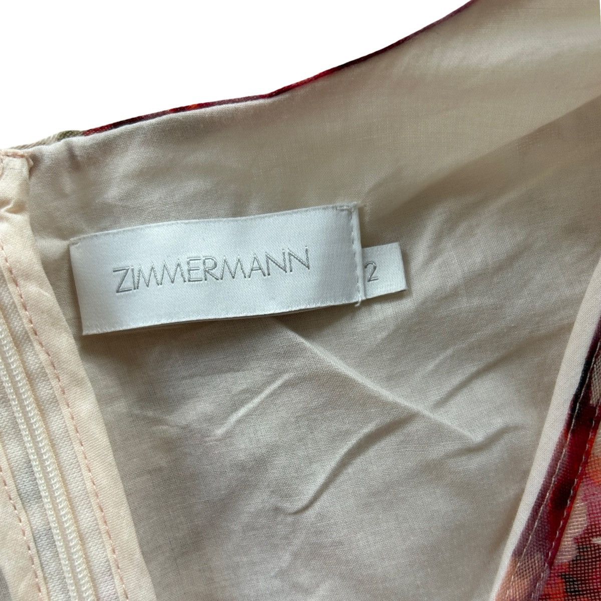 Zimmermann Zimmermann High Tide Puff Sleeve Mini Dress Size M / US 6-8 / IT 42-44 - 6 Thumbnail