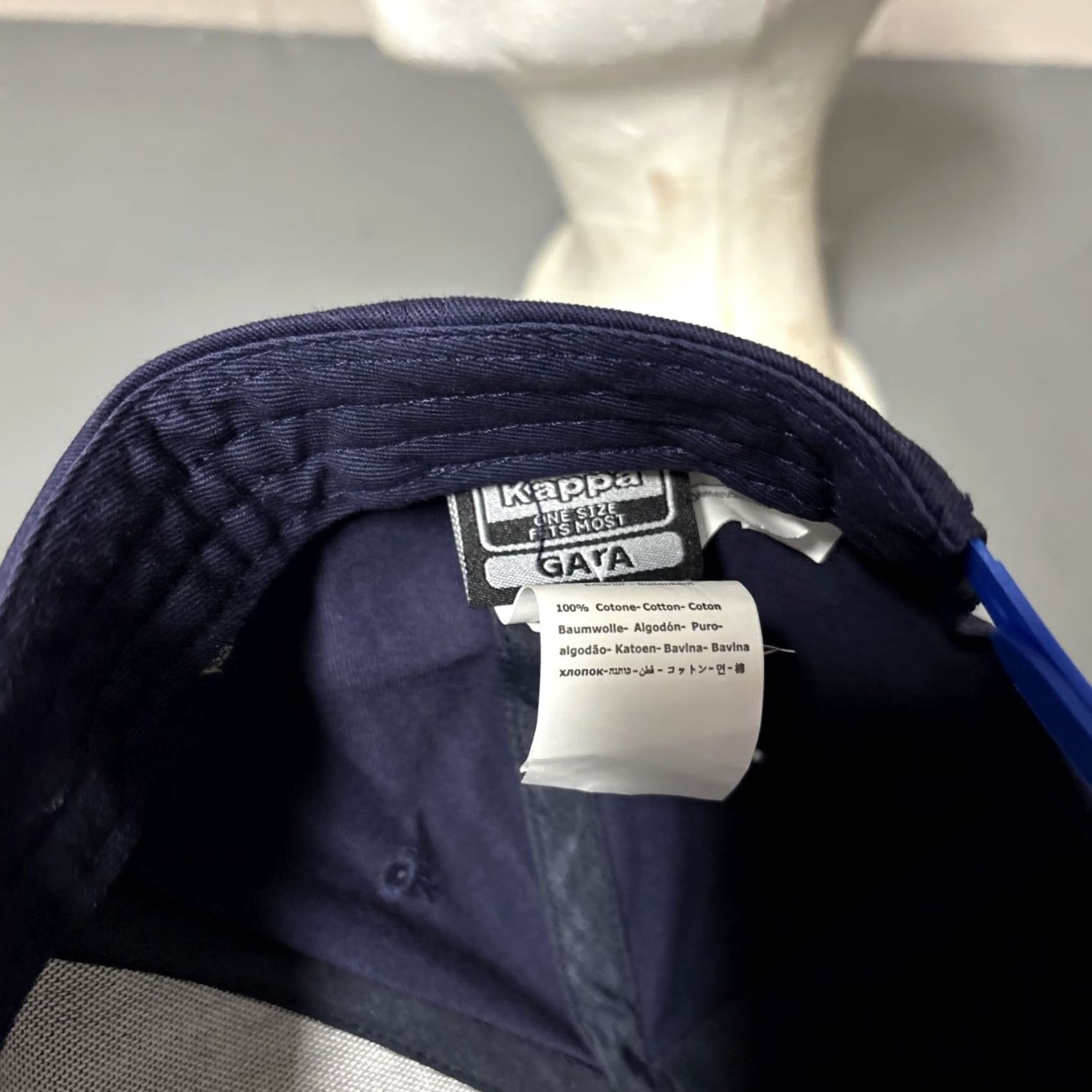 Kappa Kappa Depor Graffiti Style Blue Snapback Hat Adjustable Adult Men One Size Mens Hats Size ONE SIZE - 8 Thumbnail