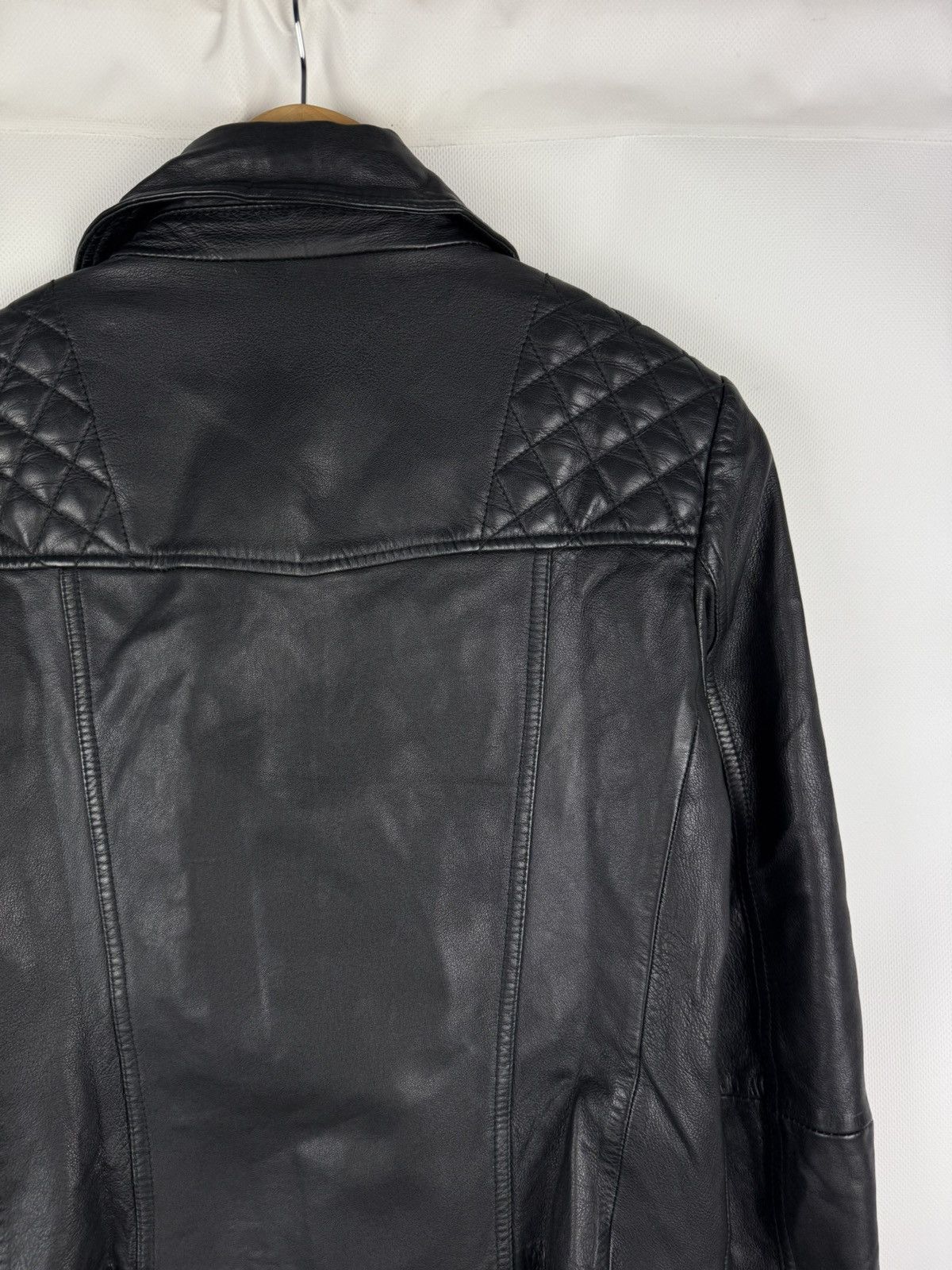 Allsaints Allsaints Catch Biker Ladies Leather Full Zip Jacket Size M / US 6-8 / IT 42-44 - 17 Thumbnail
