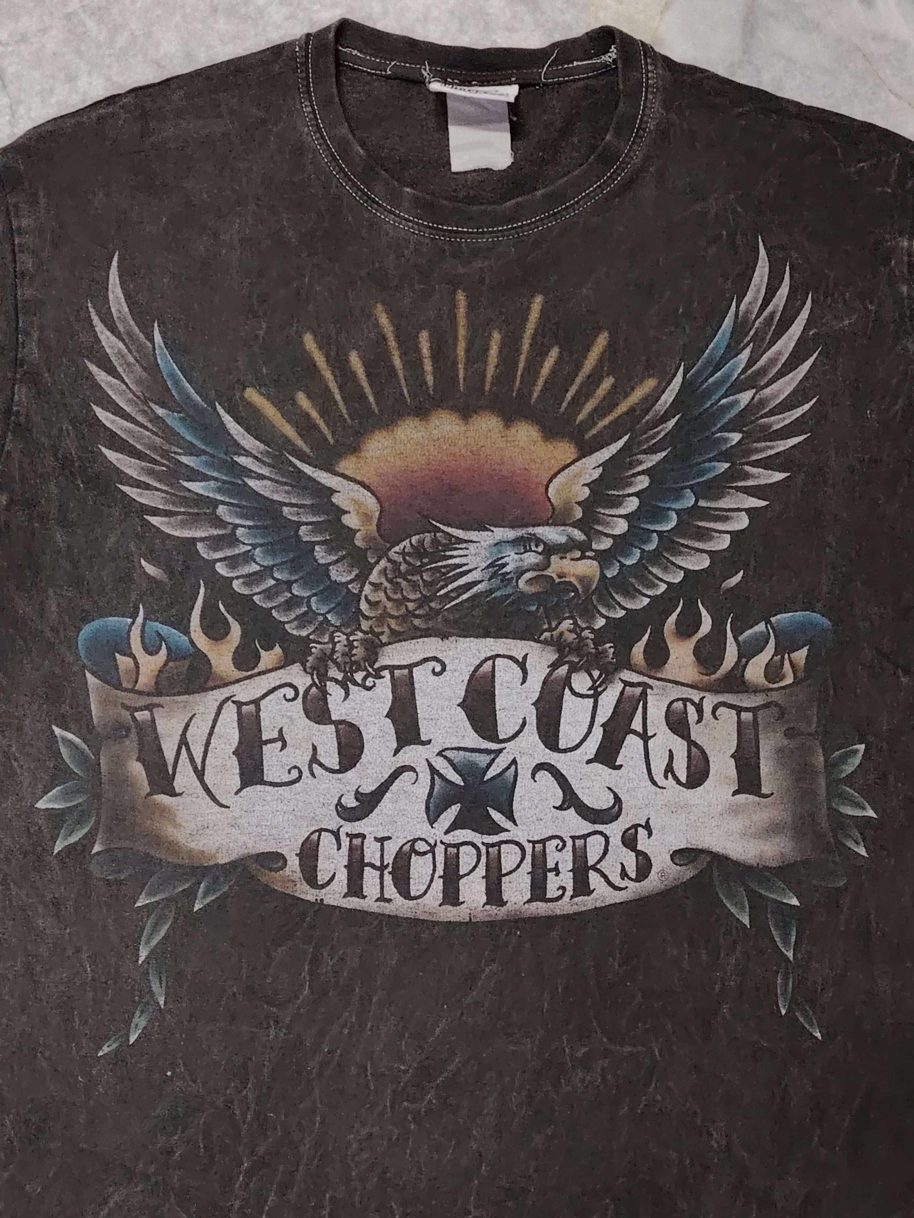 Vintage Vintage West Coast Choppers Graphic Tee Size US L / EU 52-54 / 3 - 3 Thumbnail