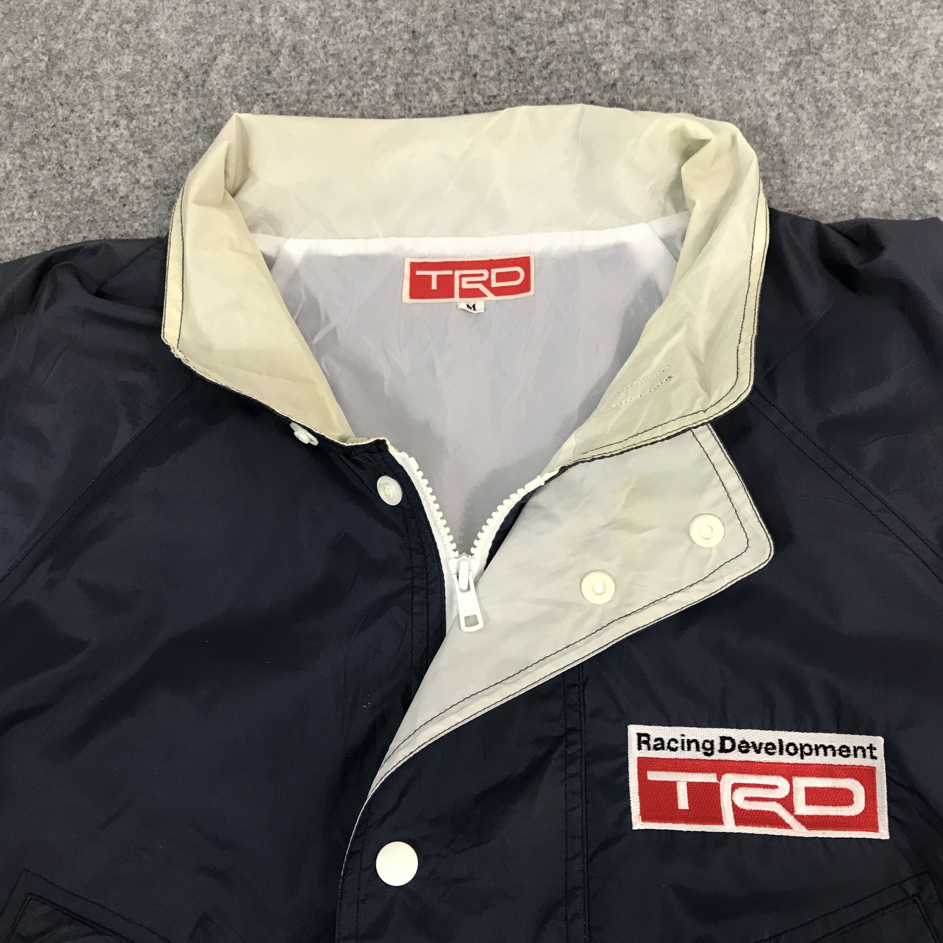 Japanese Brand × Vintage Toyota x Trd racing light jacket bomber style Size US M / EU 48-50 / 2 - 8 Thumbnail