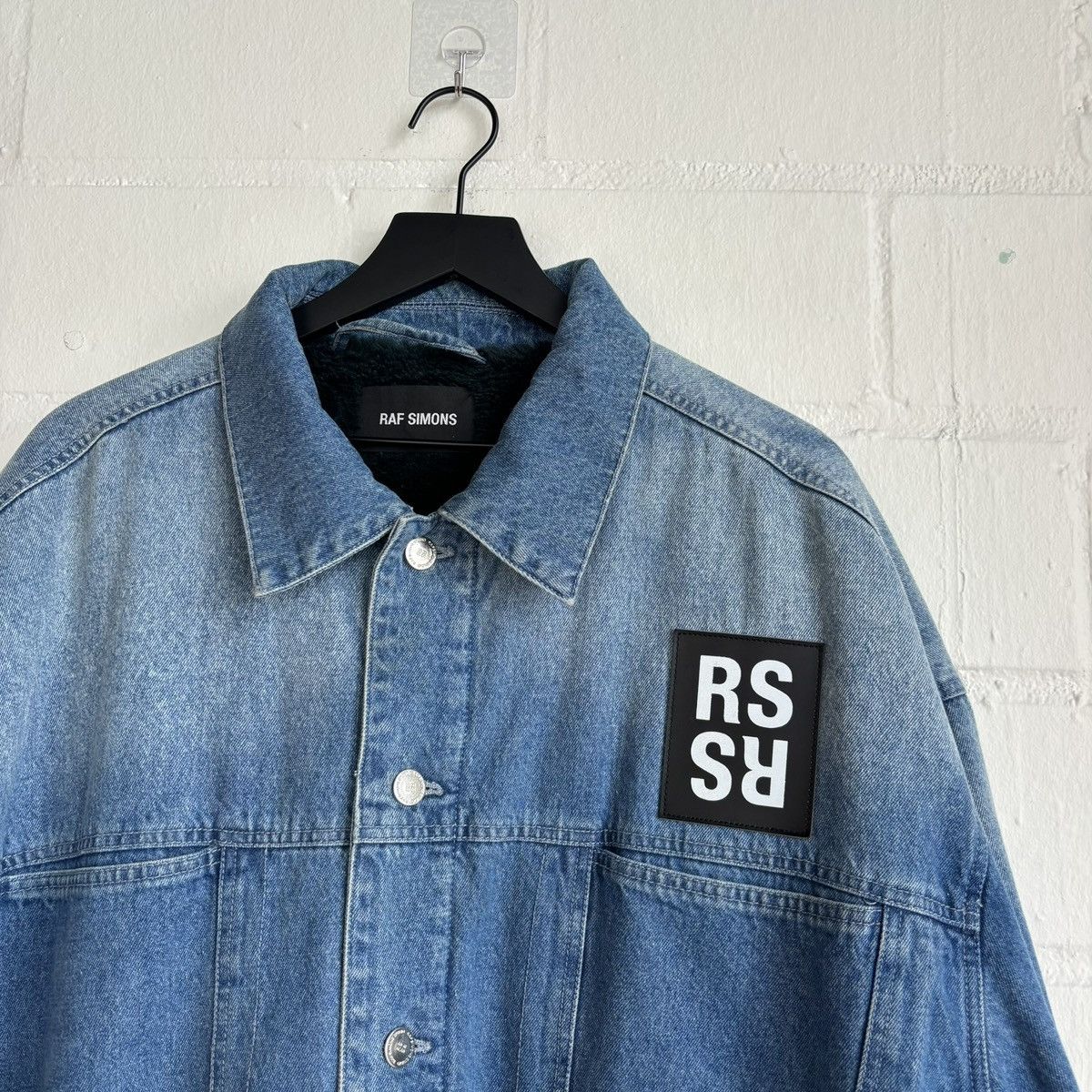 Raf Simons Raf Simmons Fleece Lined Denim Jacket Size US M / EU 48-50 / 2 - 3 Thumbnail