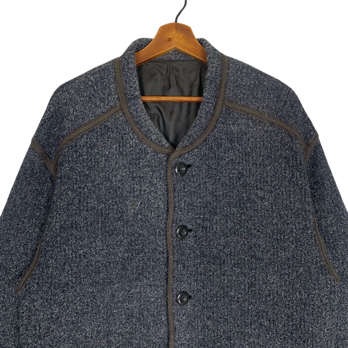 Japanese Brand Paco rabanne Desingner JapanaseBrand Luxury Cardigan Jacket Size US L / EU 52-54 / 3 - 3 Thumbnail