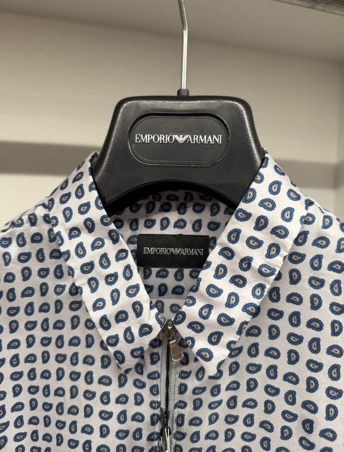 Emporio Armani Emporio Armani Men's Silk T-Shirt Size US M / EU 48-50 / 2 - 2 Thumbnail