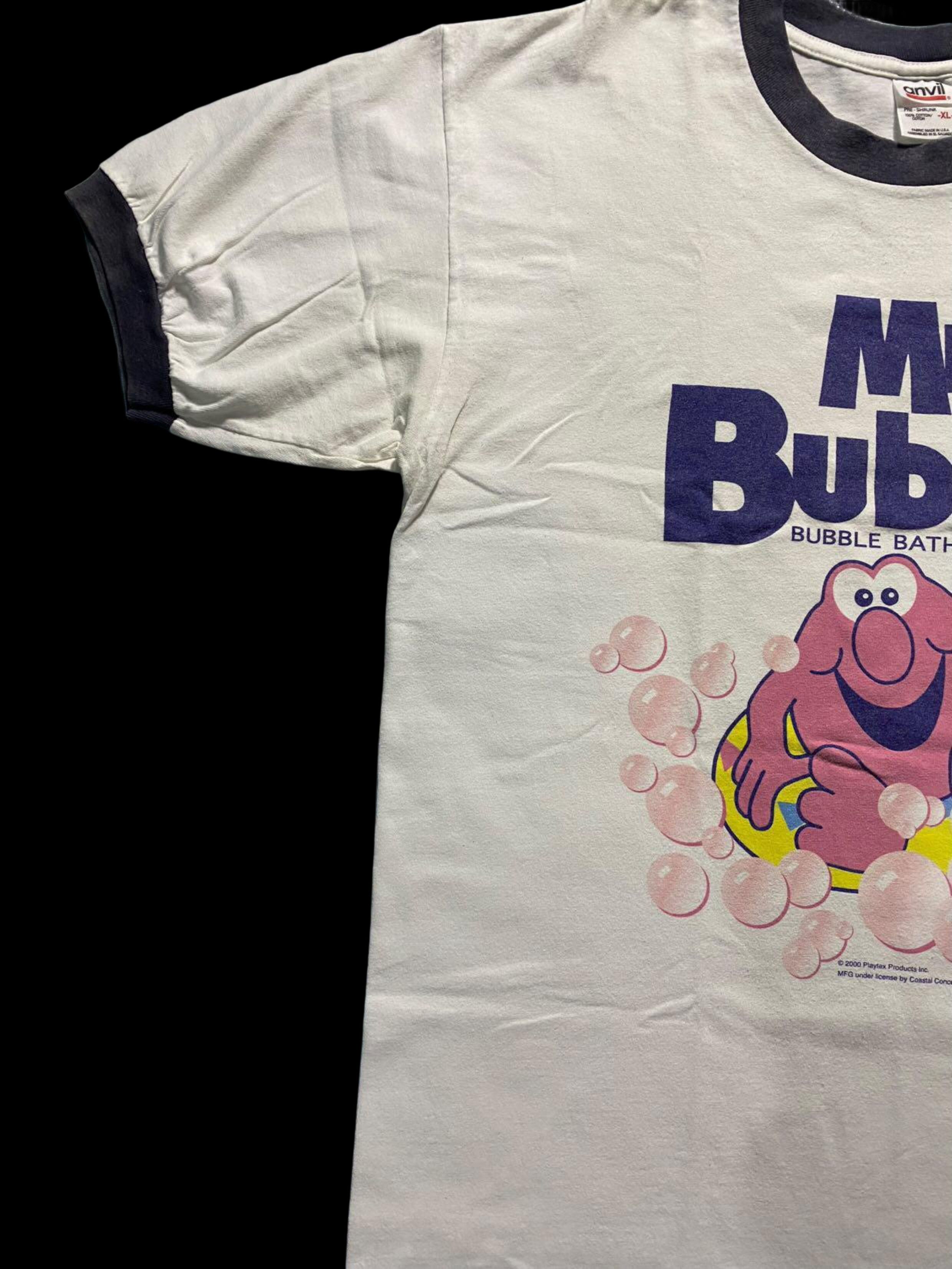 Vintage Mr. Bubbles Bath Vintage Ringer Tee Size US XL / EU 56 / 4 - 2 Thumbnail