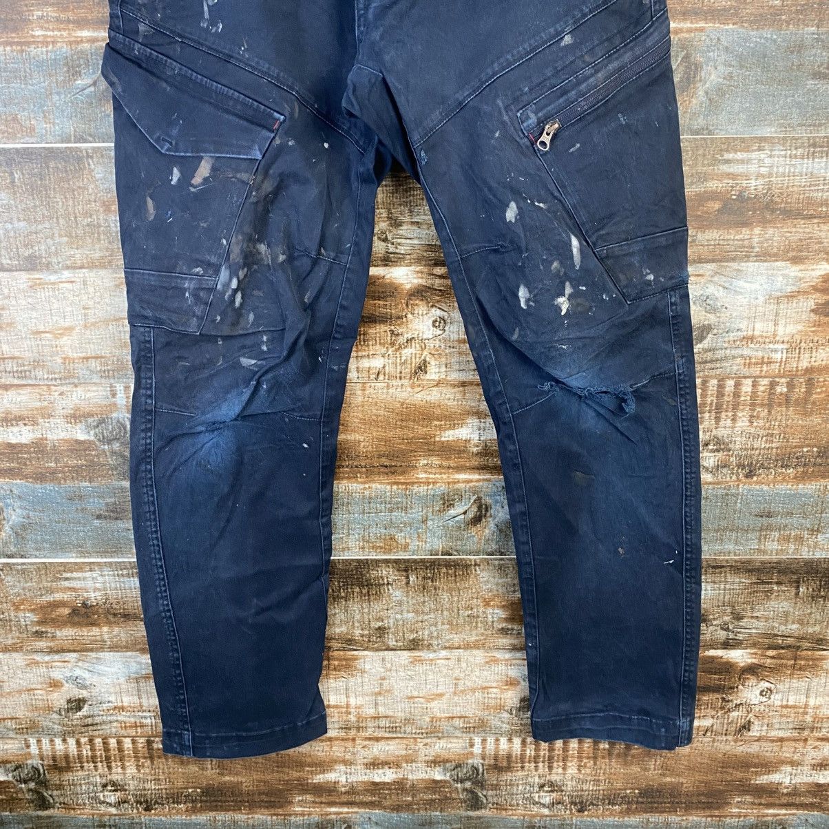 Other DL Xebec Dark Blue Cargo Multipocket Pants #C927 Size US 32 / EU 48 - 6 Thumbnail
