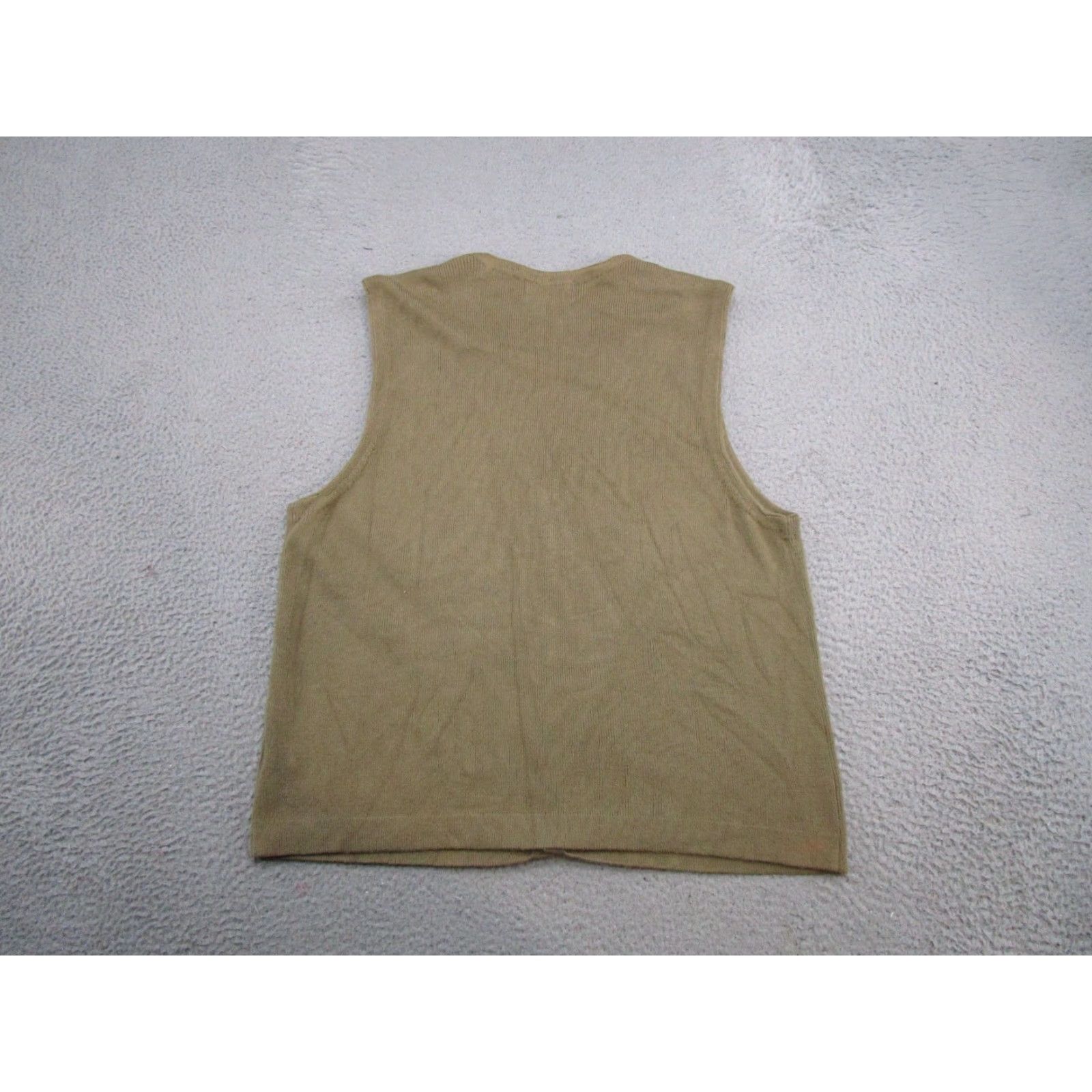 Eddie Bauer VINTAGE Eddie Bauer Mens Sweater Vest Shirt Sleeveless Button Up Knit V-Neck 90s Brown M Golf Preppy Mens Size US M / EU 48-50 / 2 - 7 Thumbnail