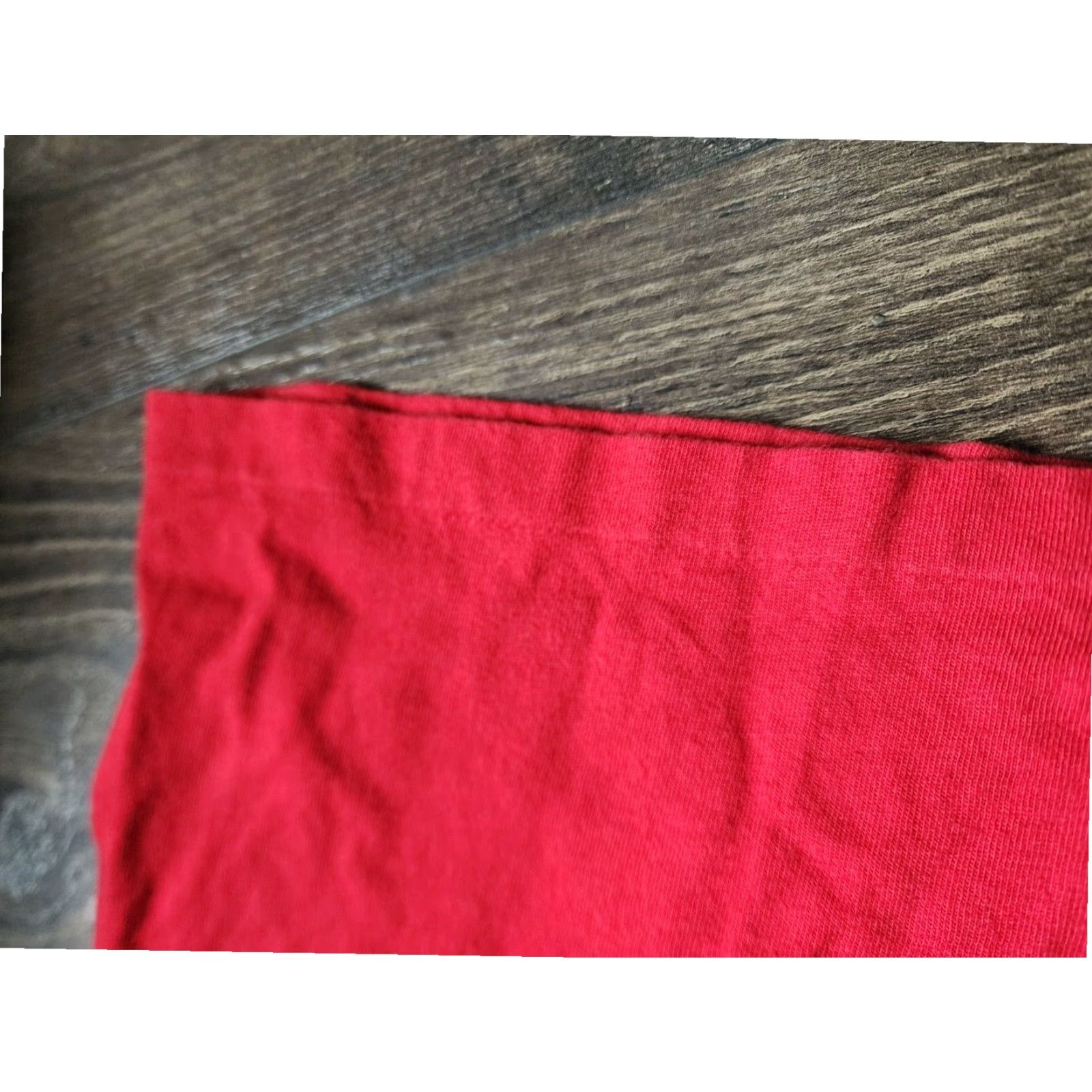 Ralph Lauren VINTAGE Ralph Lauren Polo Shirt Mens Red Logo Pocket Short Sleeve Cotton T Shirt USA Made L Size US L / EU 52-54 / 3 - 4 Thumbnail