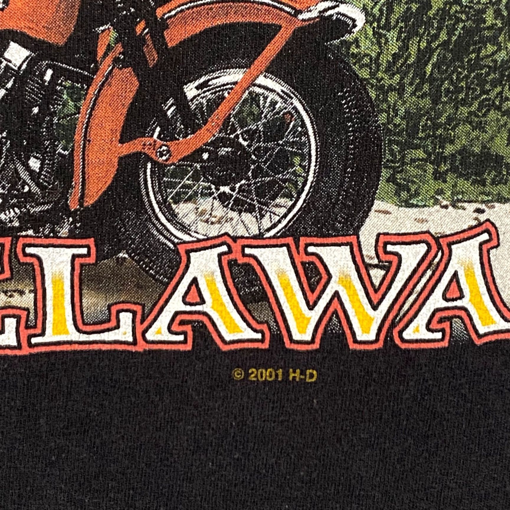 Harley Davidson Harley Davidson Shirt Mens 2XL Black Hawg Wild Motorcycle Tee S/S Seaford DE Size US XXL / EU 58 / 5 - 8 Thumbnail