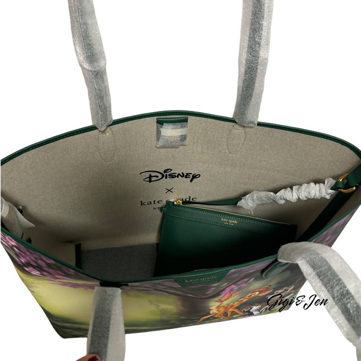 Kate Spade Disney X Kate Spade New York Bambi Sutton Medium Tote Size ONE SIZE - 10 Thumbnail