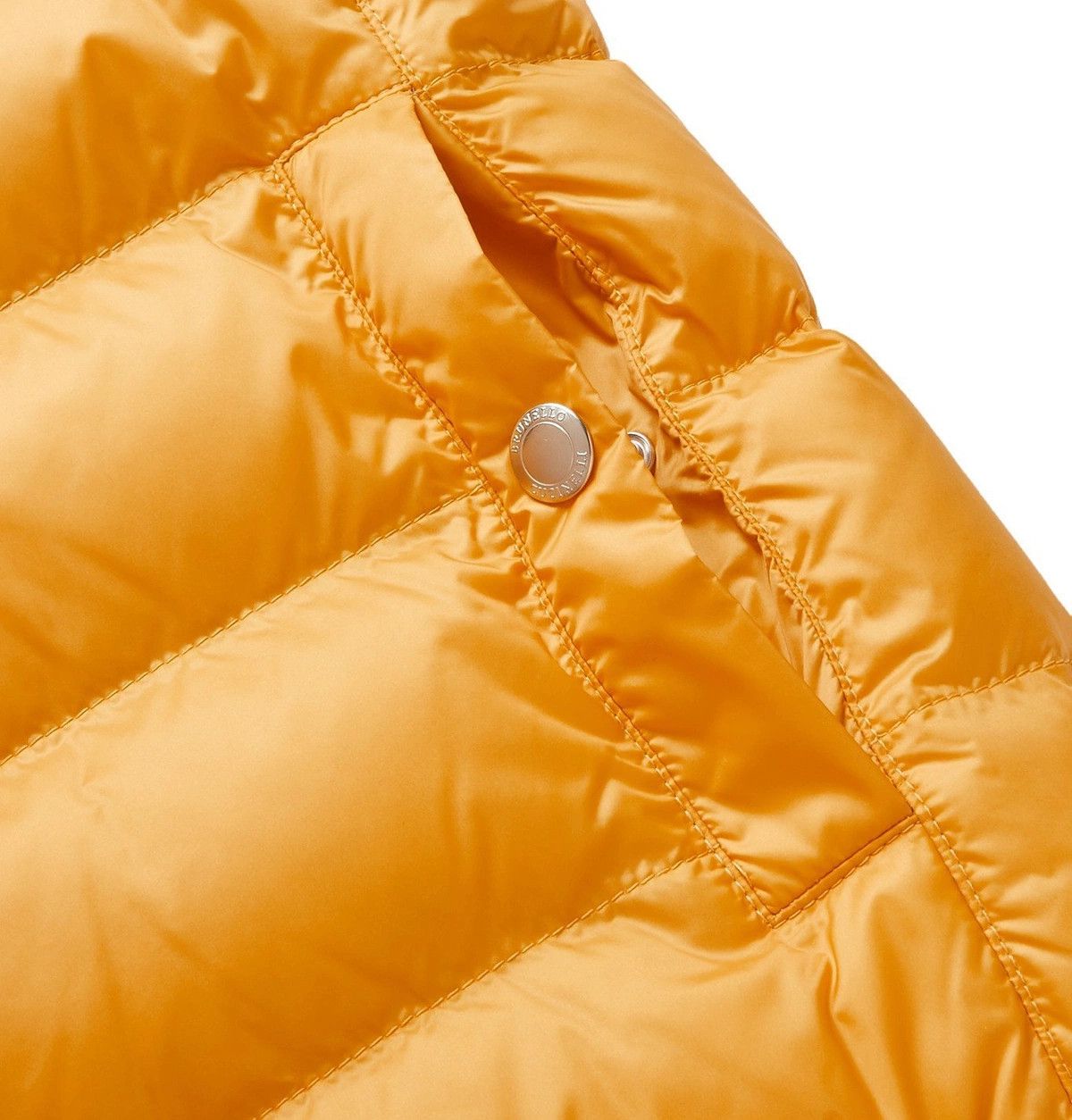 Brunello Cucinelli o1y0526 Vest in Yellow Size US M / EU 48-50 / 2 - 4 Thumbnail