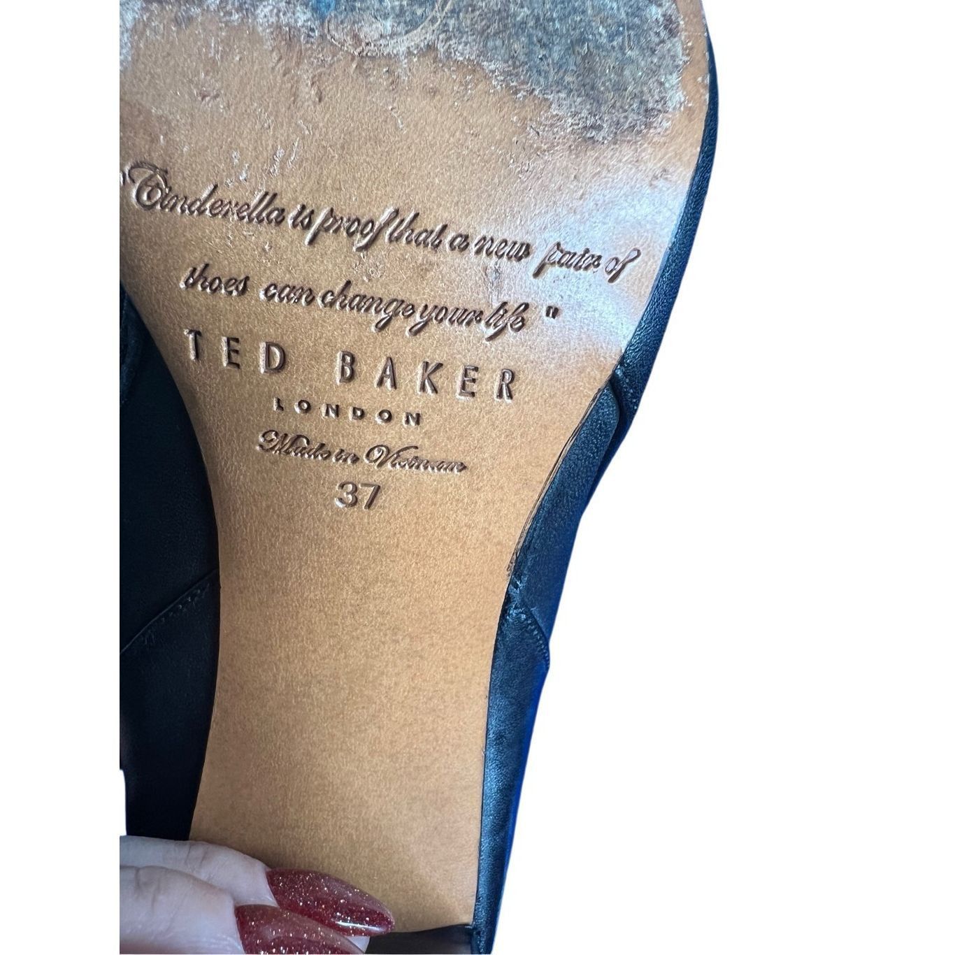Ted Baker Ted Baker Indra Black Leather Boots 6.5 Size US 6.5 / IT 36.5 - 13 Thumbnail
