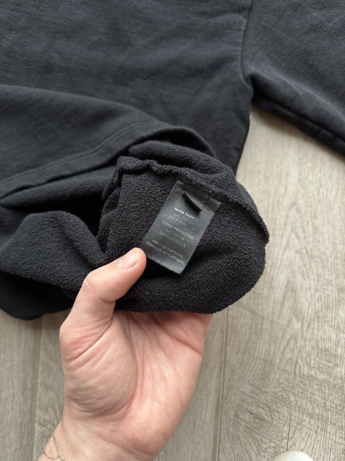 Vetements Vetements French Terry Oversized Hoodie Black F/W 2018 Size US S / EU 44-46 / 1 - 13 Thumbnail