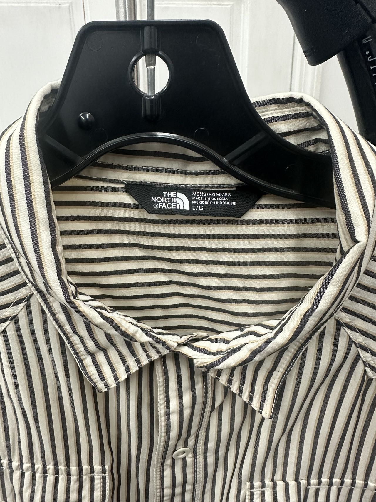The North Face Striped Safari Shirt Short Sleeve Size US L / EU 52-54 / 3 - 2 Thumbnail