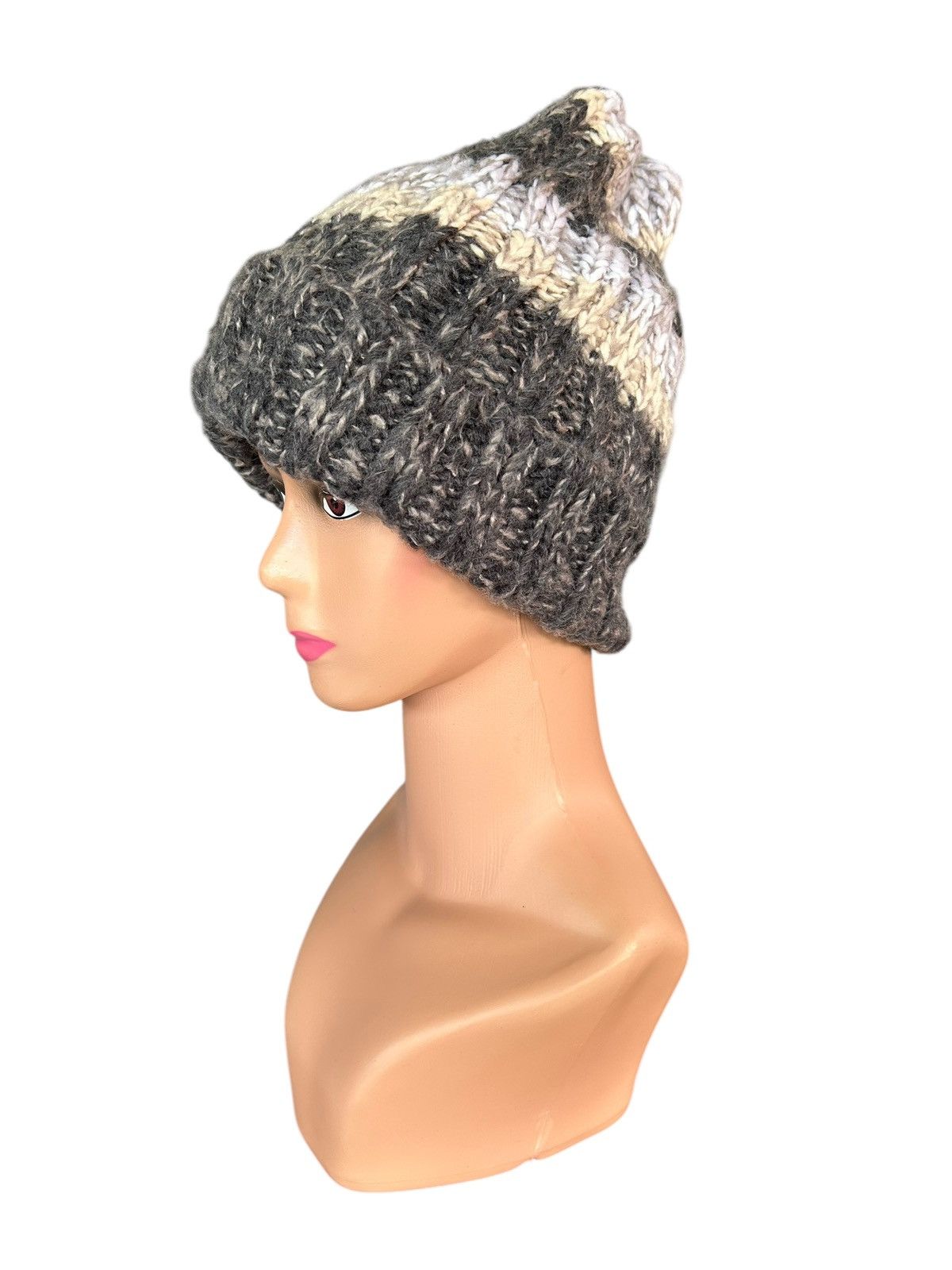 Japanese Brand × Kapital × Vintage Amina Crochet Knitted Beanie Hats Size ONE SIZE - 5 Thumbnail