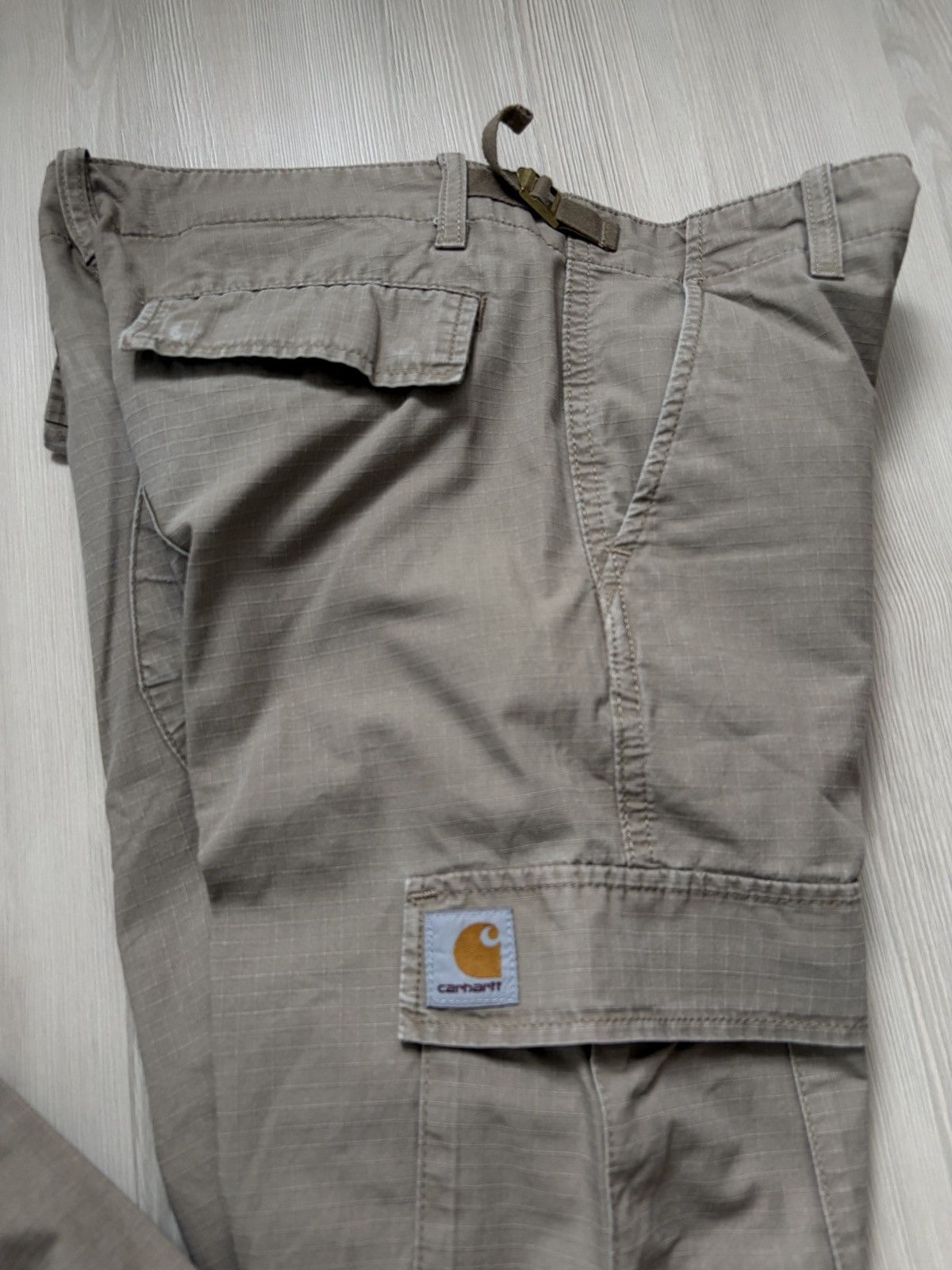 Carhartt Wip Carhartt WIP Cargo Ripstop Beige Aviation Pant Size US 29 - 13 Thumbnail
