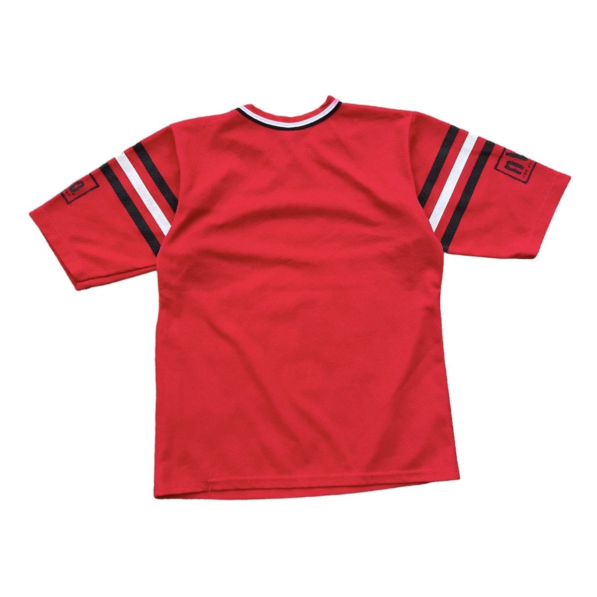 Vintage × WCW/nWo × WWF Vintage 90s Nwo ‘ Red & Black Attack ‘ jersey Size US M / EU 48-50 / 2 - 3 Thumbnail
