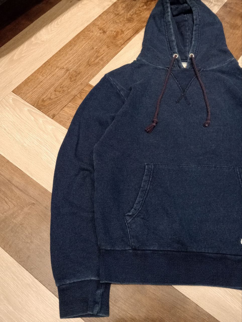 Blue Blue Japan FRUIT OF THE LOOM X BLUE BLUE JAPAN INDIGO DYED HOODIE Size US M / EU 48-50 / 2 - 6 Thumbnail