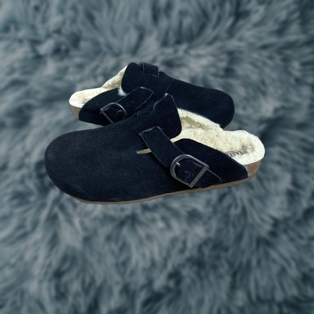 Eastland VINTAGE Eastland 1955 Slip On Clogs Sherpa Fleece Lined Black Mens Sz 11 New Size US L / EU 52-54 / 3 - 1 Thumbnail