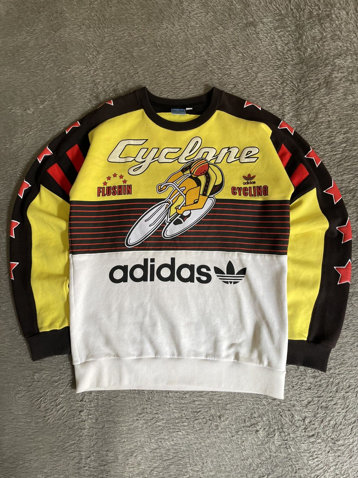 Adidas Adidas archive cycling 948 a$$ap rocky crewneck Size US M / EU 48-50 / 2 - 1 Thumbnail