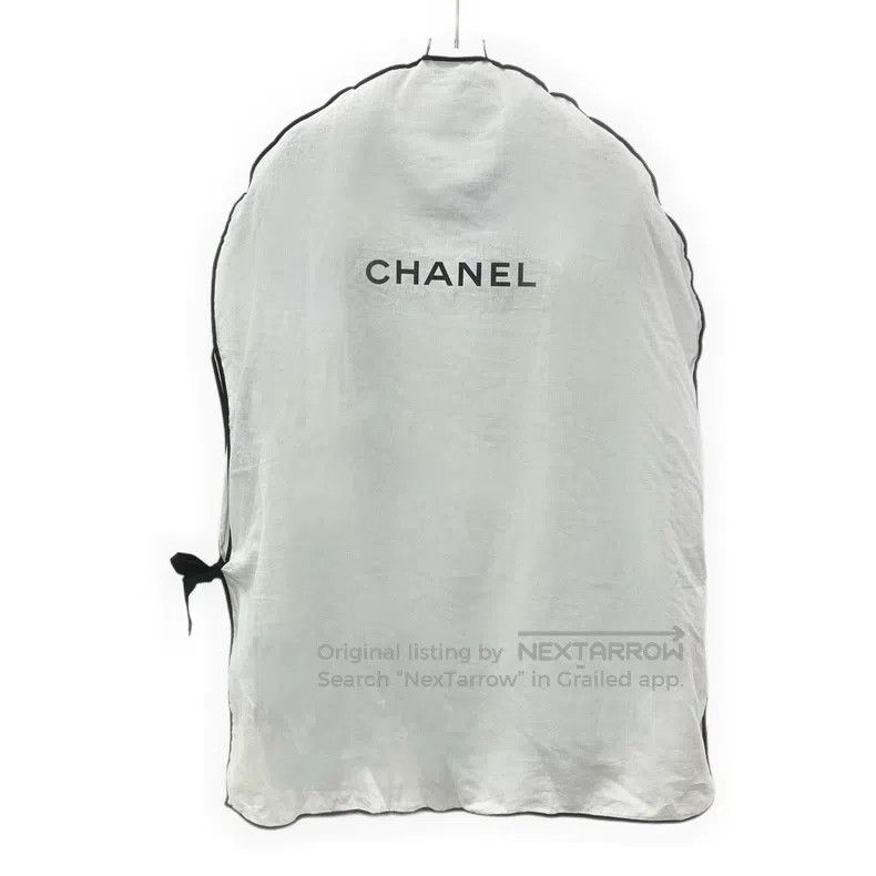 Chanel Chanel 23B black sheep wool lapel double-breasted long-sle Size XXS / US 00 / IT 34 - 9 Thumbnail