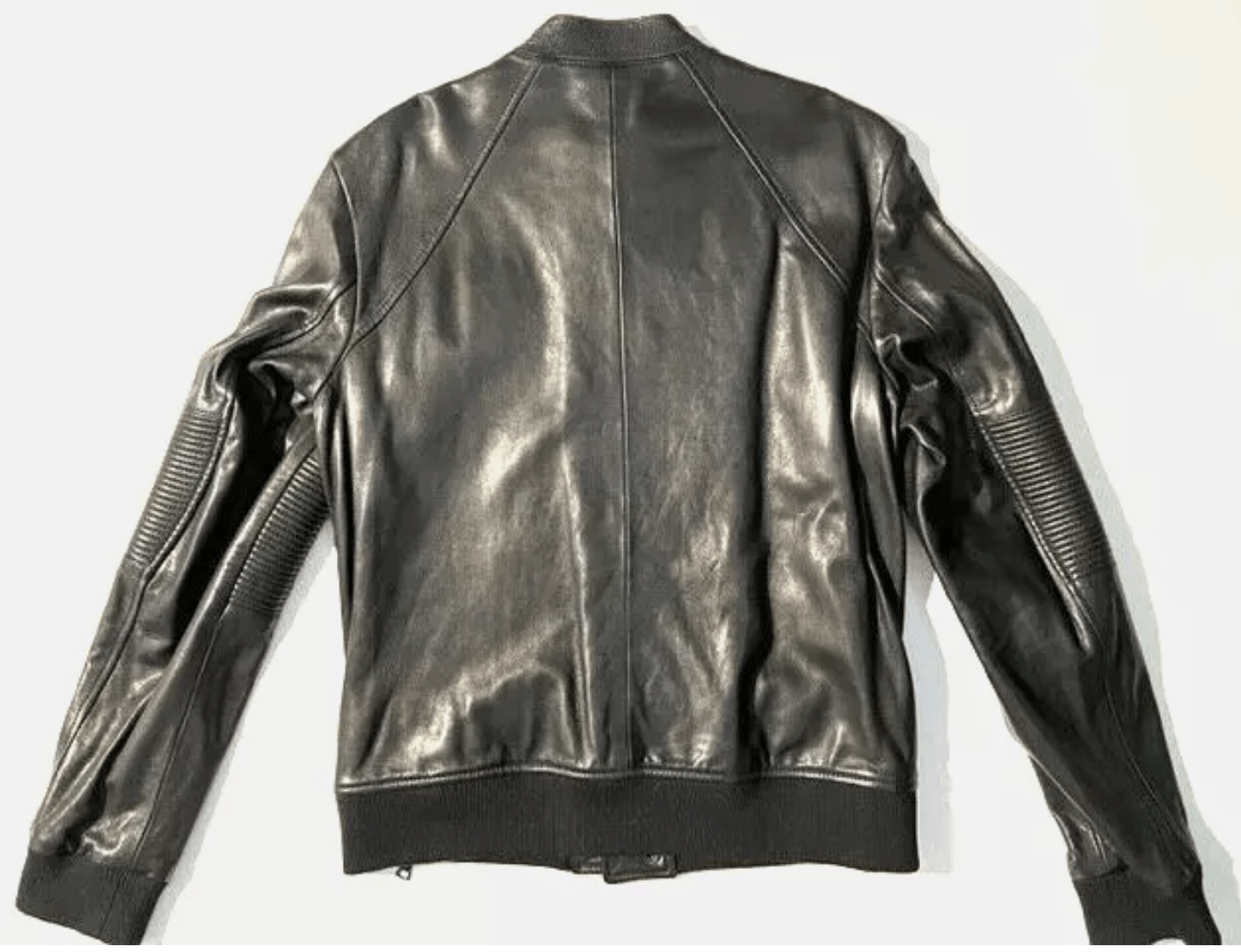 Public School PUBLIC SCHOOL Lambskin Leather Motorcycle Biker Racer Jacket Size US M / EU 48-50 / 2 - 2 Thumbnail