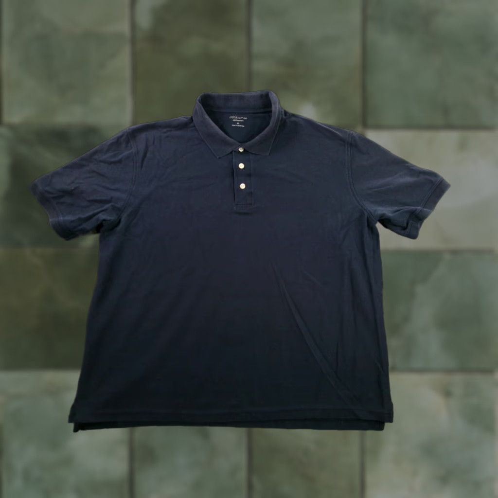 Croft & Barrow CROFT & BARROW Polo Shirt Men XL Blue Solid Performance Casual Preppy Classic Size US XL / EU 56 / 4 - 1 Thumbnail