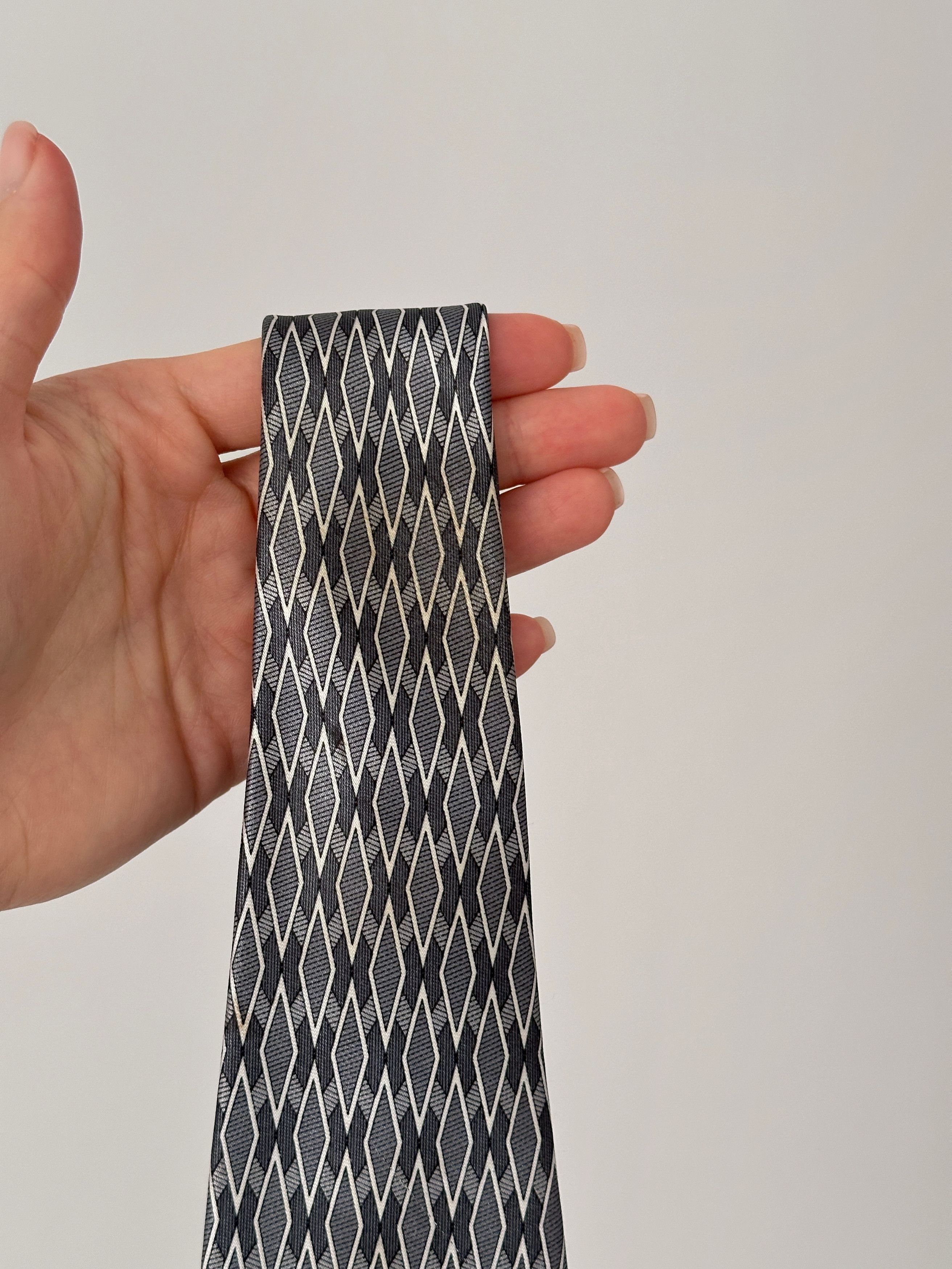 Versace × Versace Jeans Couture Versace Classic V2 Silk Tie Size ONE SIZE - 9 Thumbnail