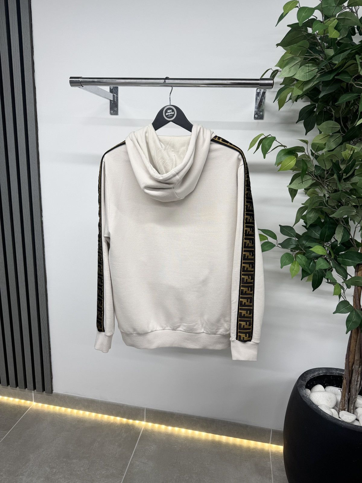 Fendi Fendi FF Zucca Hoodie Beige RRP £985 Size US S / EU 44-46 / 1 - 2 Thumbnail