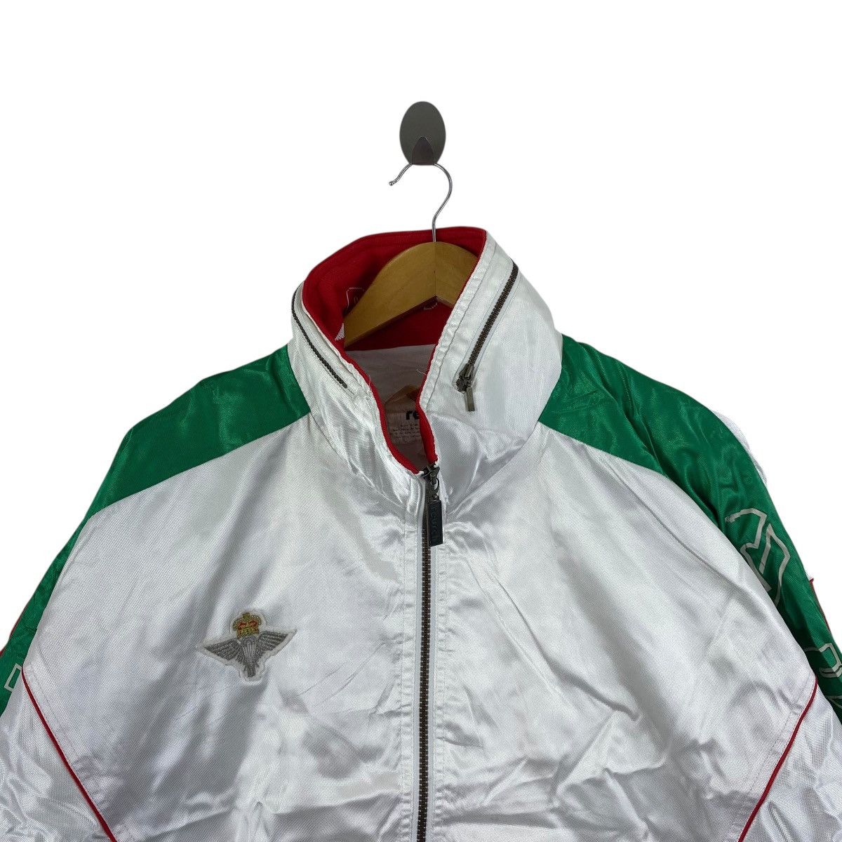 Vintage Vintage 90s REUSCH Jacket Three Tones Big Logo Ski Size US XXL / EU 58 / 5 - 2 Thumbnail