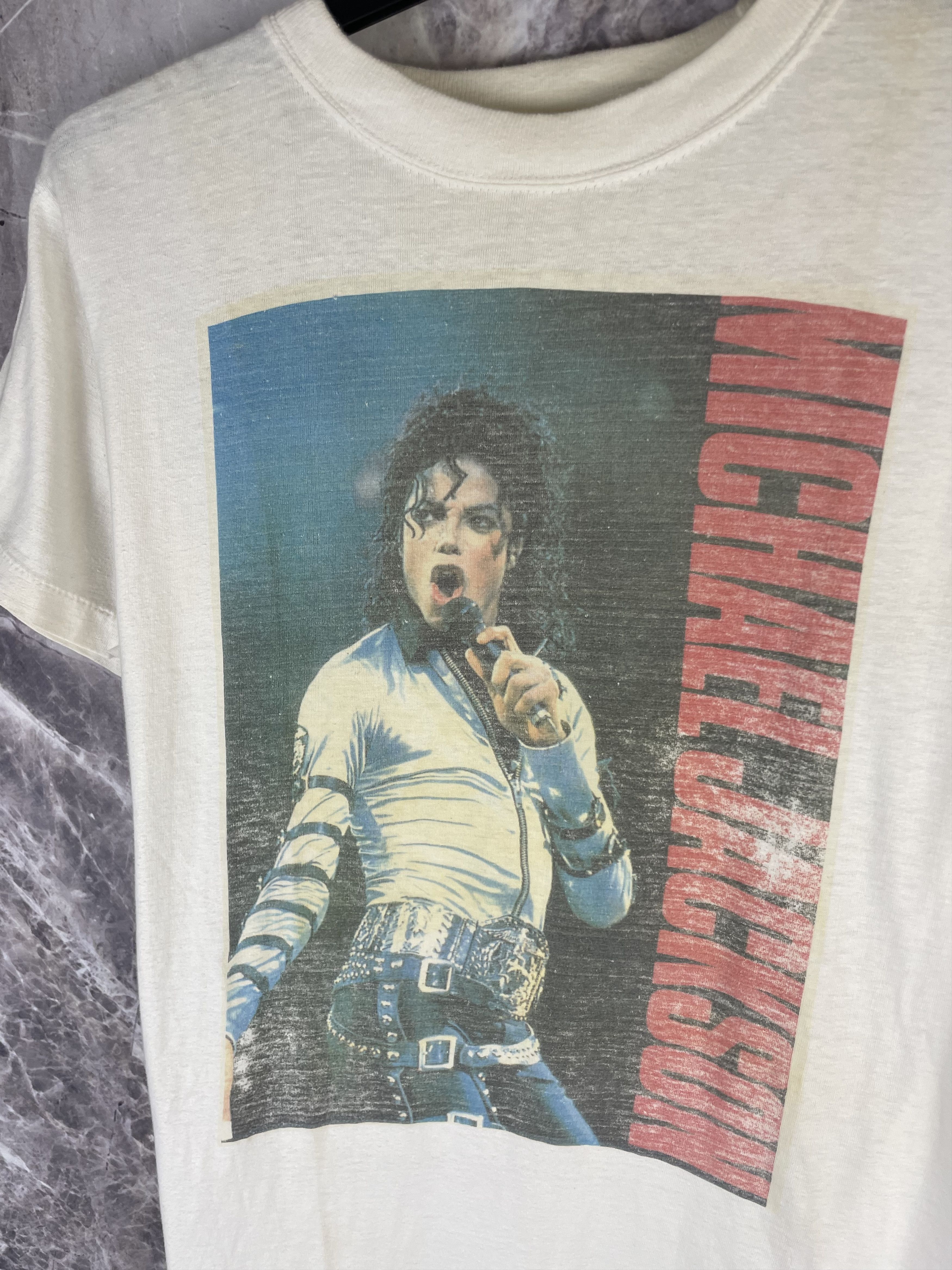 Michael Jackson Michael Jackson vintage 90s T-shirts big logo Size US M / EU 48-50 / 2 - 3 Thumbnail