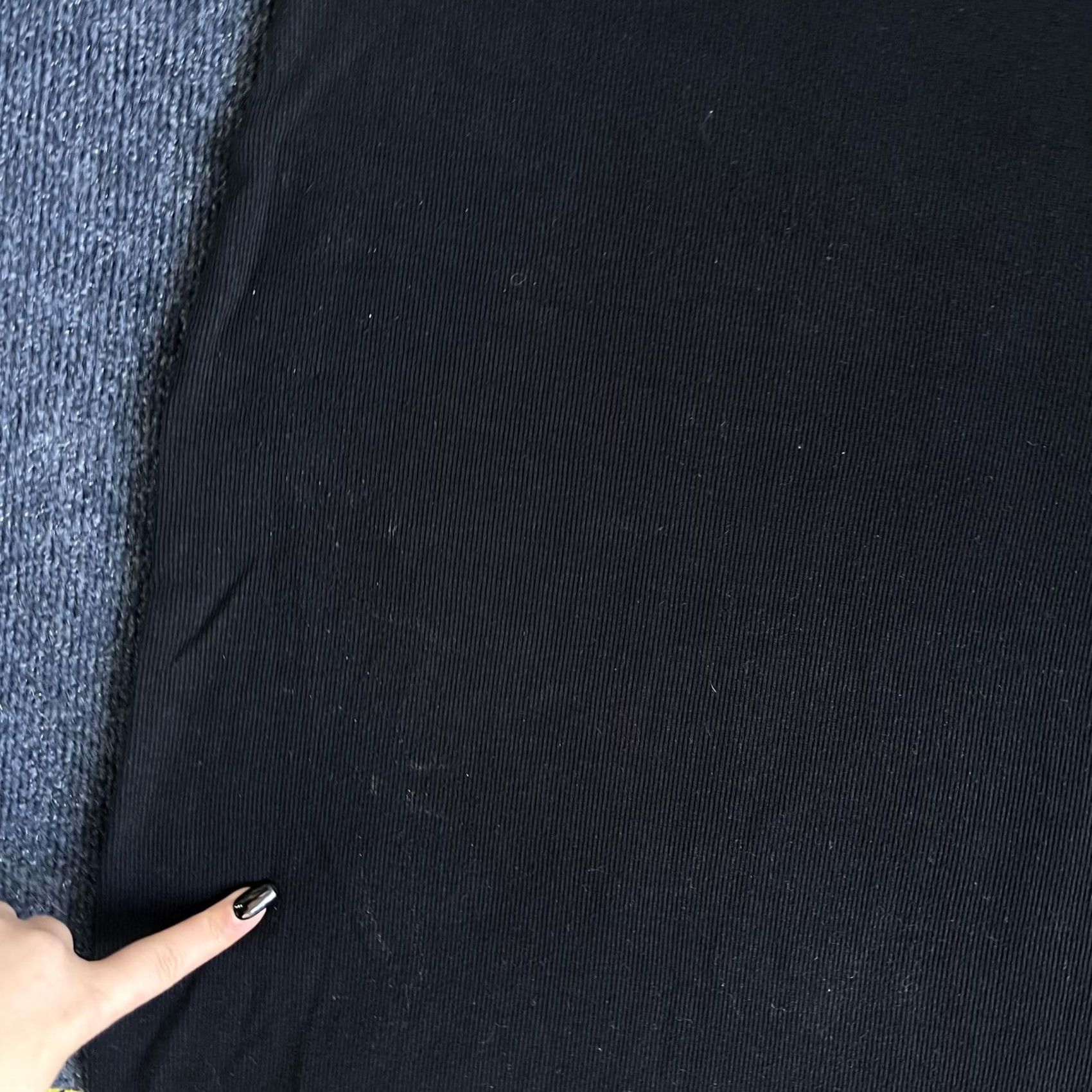Billabong Billabong Dress Womens Medium Black Ribbed Knit High Neck Tank Bodycon Midi Size M / US 6-8 / IT 42-44 - 3 Thumbnail