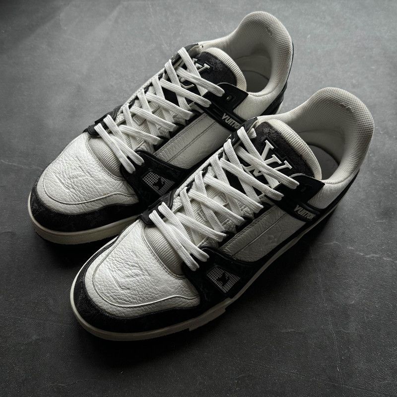 Louis Vuitton Louis Vuitton Panda Print Low-Top Trainers 0079 Size US 10 / IT 40 - 1 Thumbnail