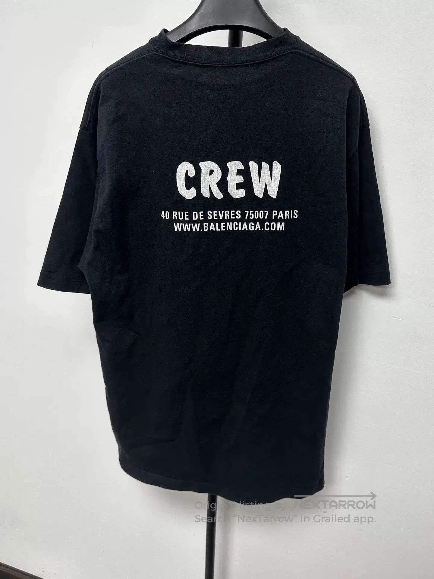 Balenciaga Balenciaga Loose Fit Letter Print T. Size S / US 4 / IT 40 - 2 Thumbnail