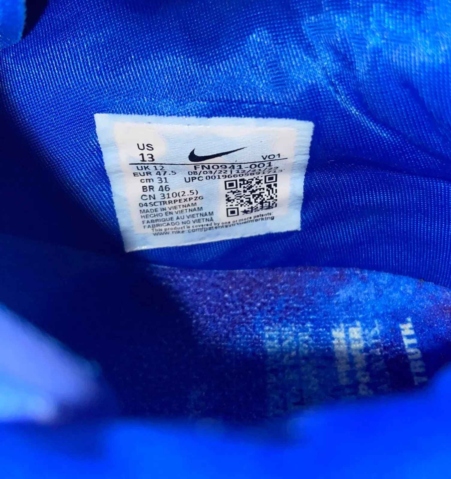 Nike Nike Lebron XX UNINTERRUPTED Speak Your Truth Size US 13 / EU 46 - 9 Thumbnail