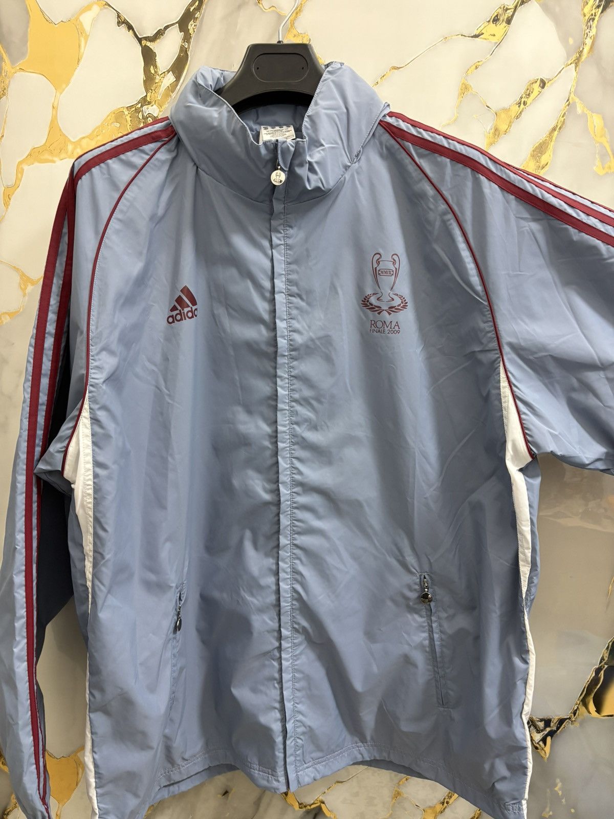 Adidas Windbreaker jacket champions league final 2009 NEW size L Size US L / EU 52-54 / 3 - 11 Thumbnail