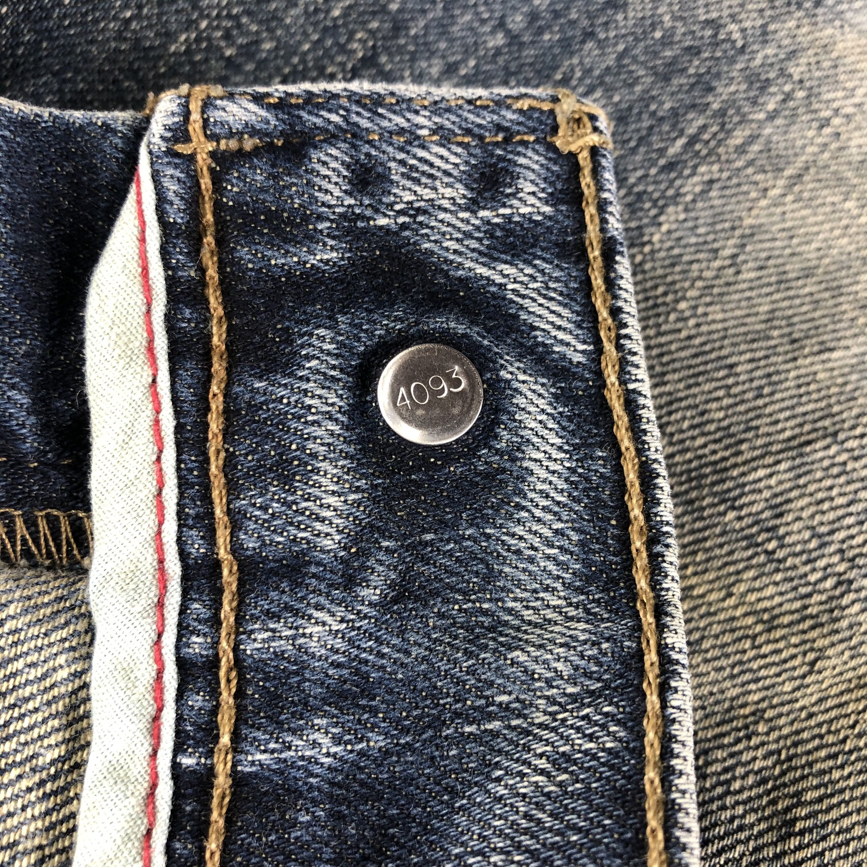 Levi's Vintage Levis 511 Jeans Distress Denim KJ989 Size US 34 / EU 50 - 11 Thumbnail